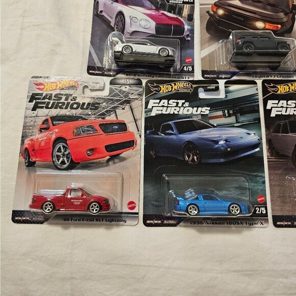 Fast And Furious Full Set Hotwheels - Picture 2 of 5
